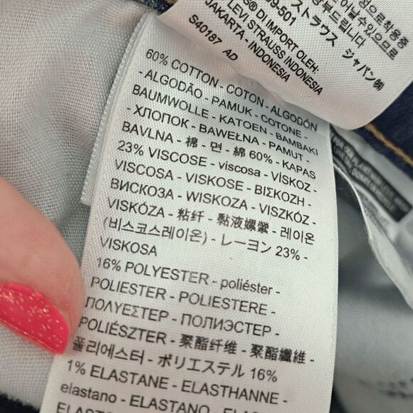 Levi's Classic Bootcut Jeans size 6 - Picture 7 of 8